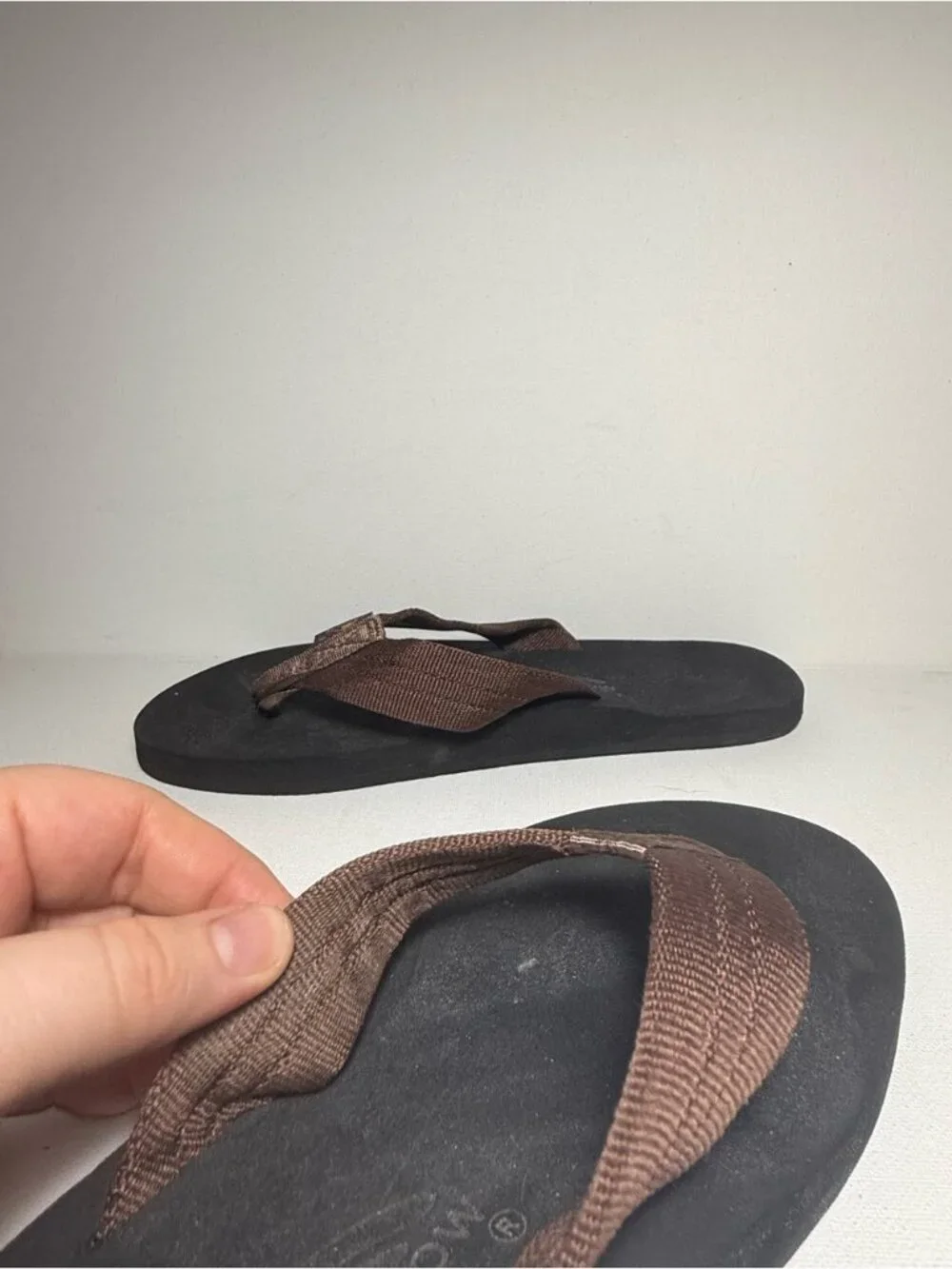 Rainbow Sandals Men's Cloud Sandals, Brown/Black, Men's M / 8.5-9.5